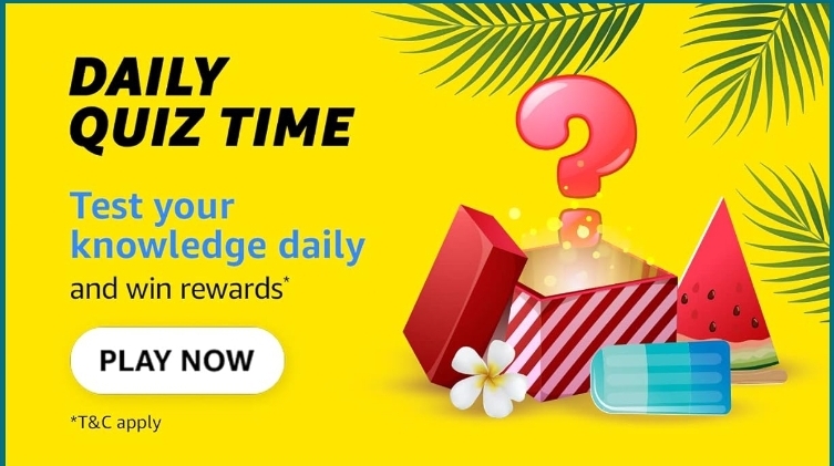 Amazon Today Quiz Answers 13th June 2024: Win ₹500 Amazon Pay Balance